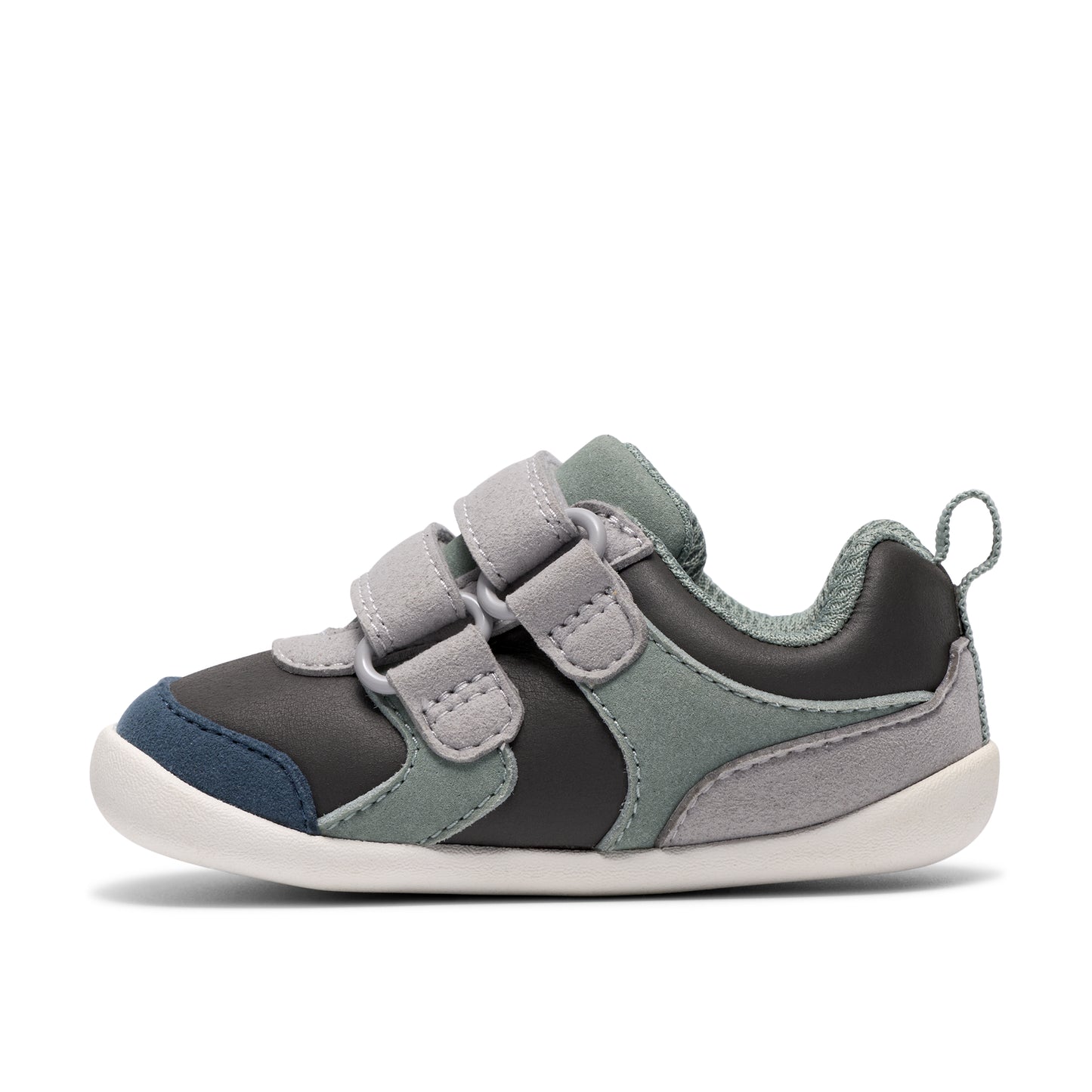 Clarks Roamer Sky T Boys Teal Baby Shoes