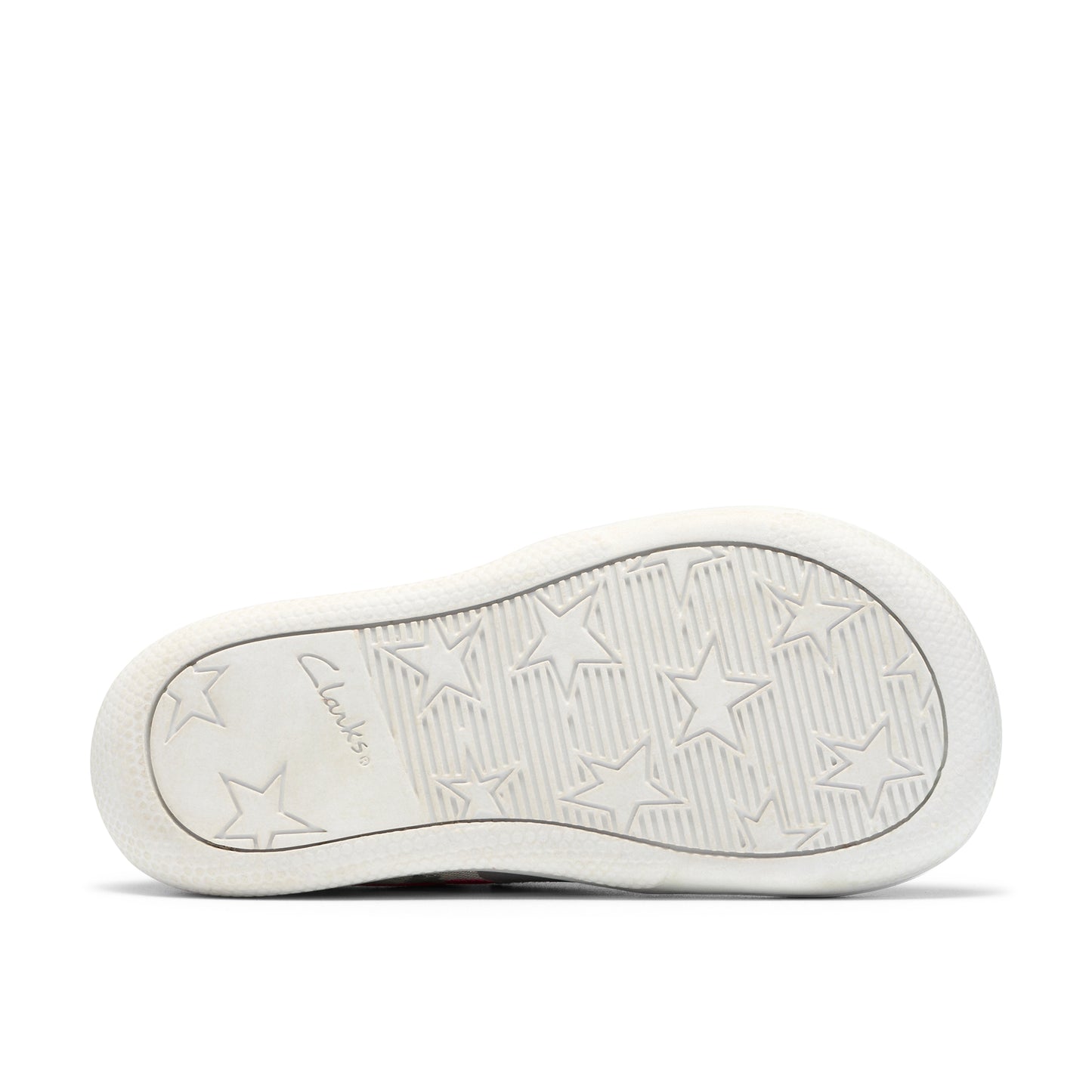 Clarks Briley Fly T Silver Sea Animal Canvas Shoe