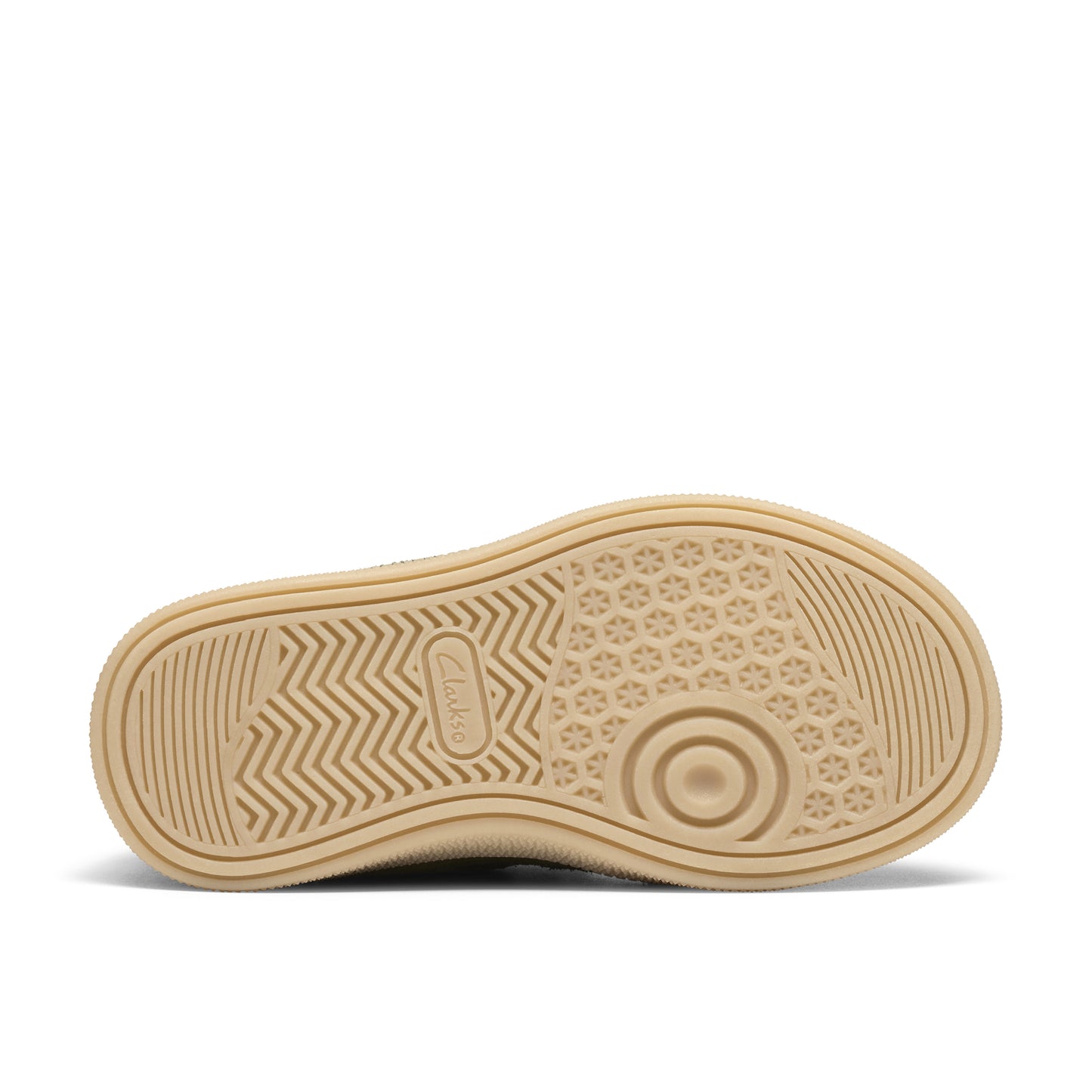 Clarks Cypress Pop Boys Khaki Trainers