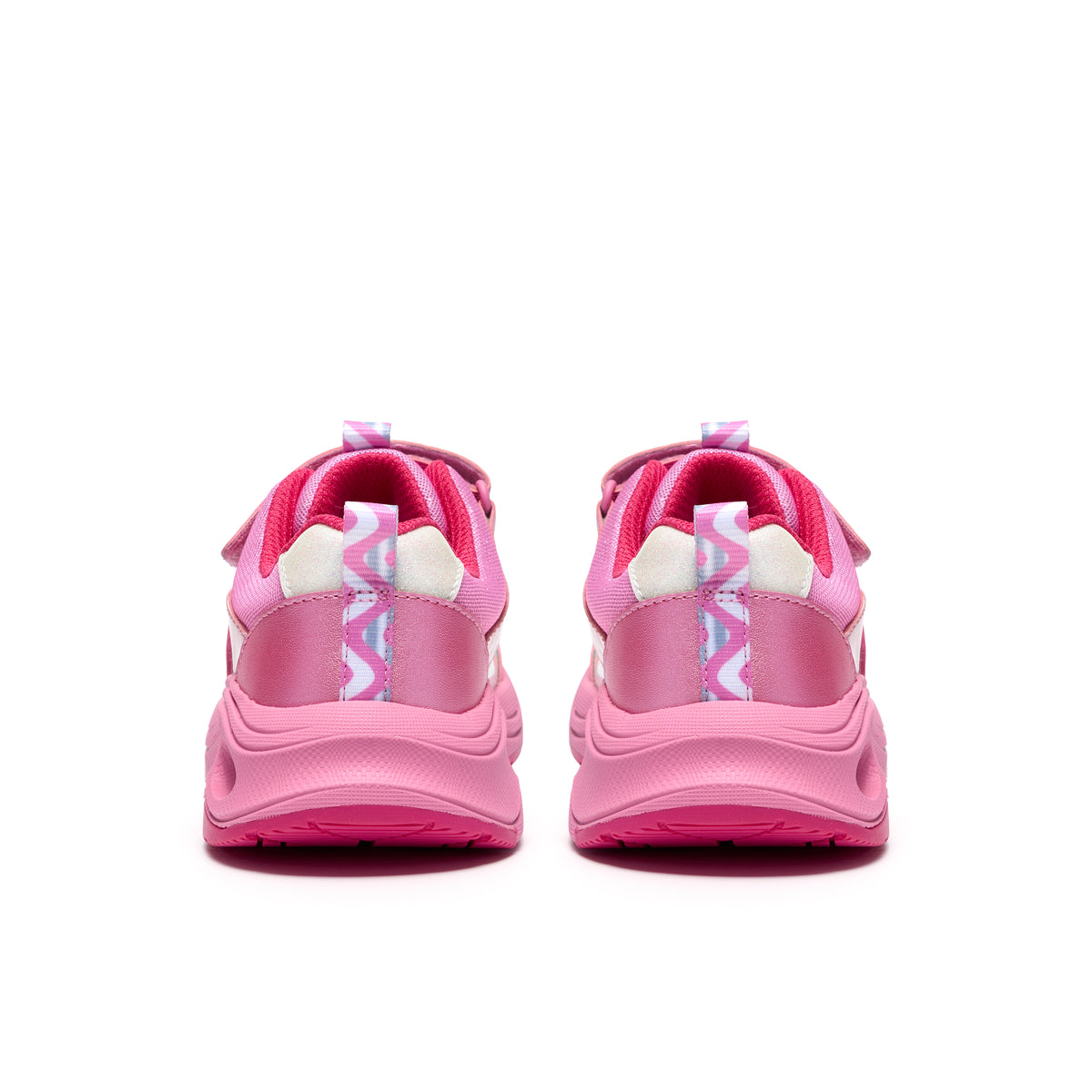 Clarks Gleam Fly Girls Pink Butterfly Trainer