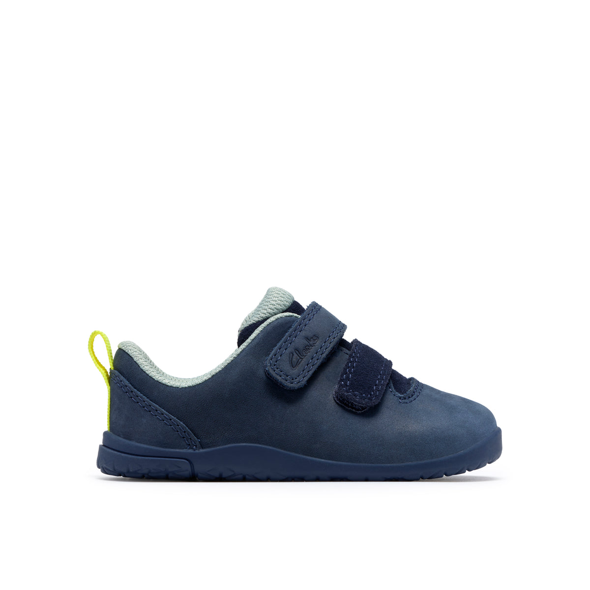 Clarks Harbour Move T Boys Blue Barefoot Shoe