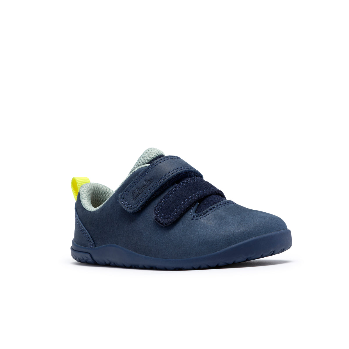 Clarks Harbour Move T Boys Blue Barefoot Shoe
