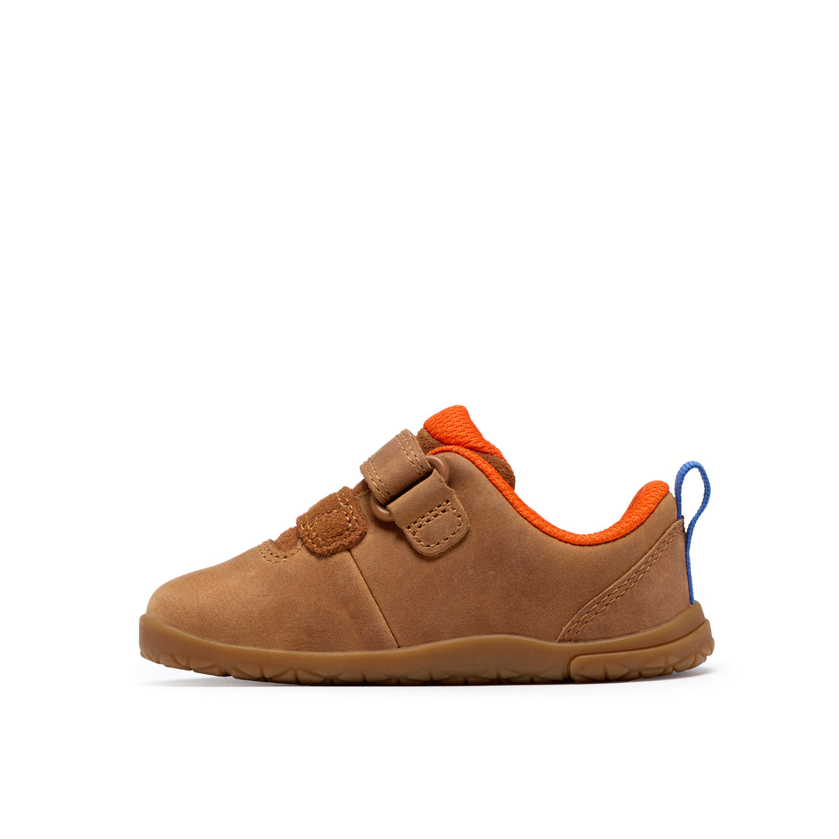 Clarks Harbour Move T Boys Tan Barefoot Shoe