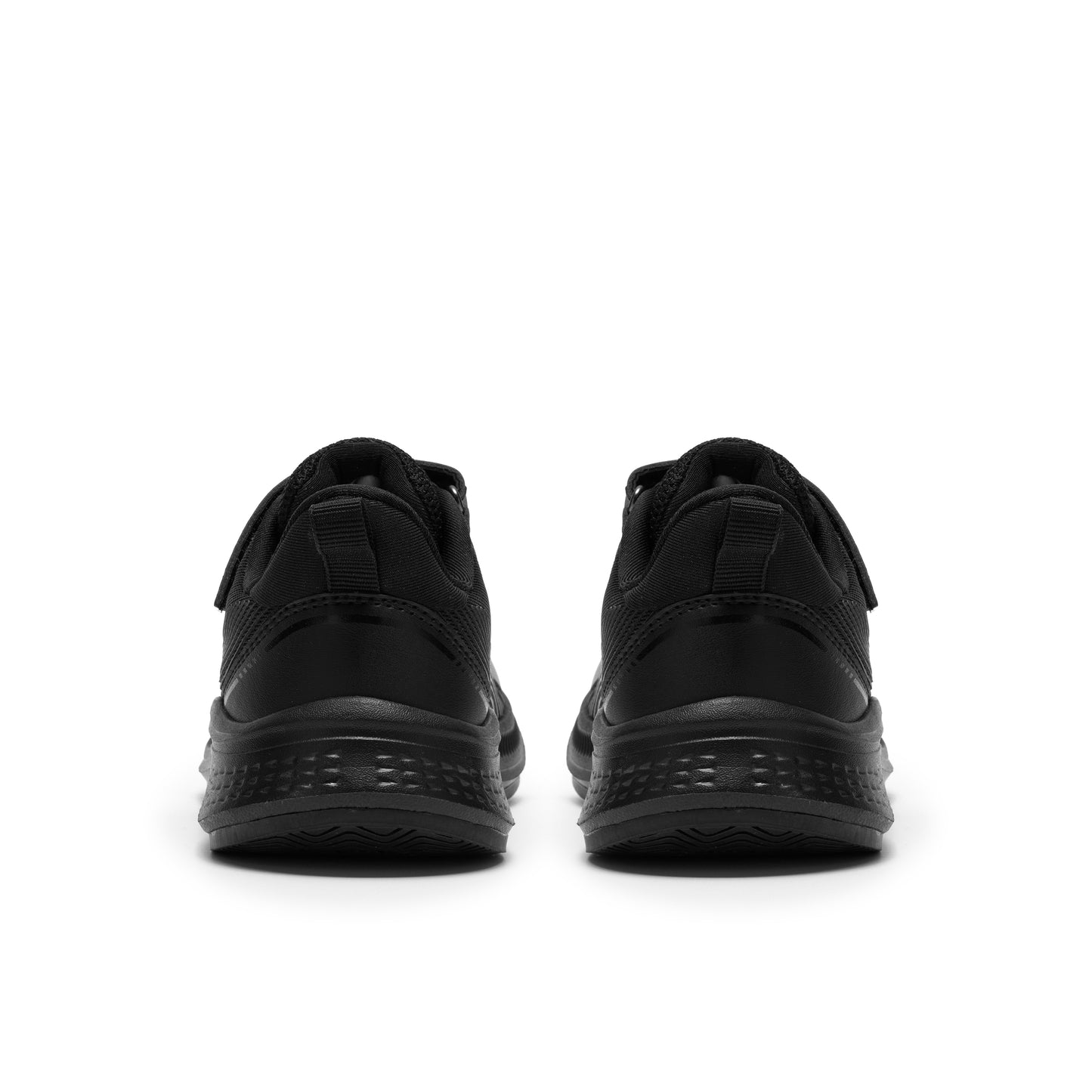 Clarks Lumen Hero K Boys Black Trainer School Shoes