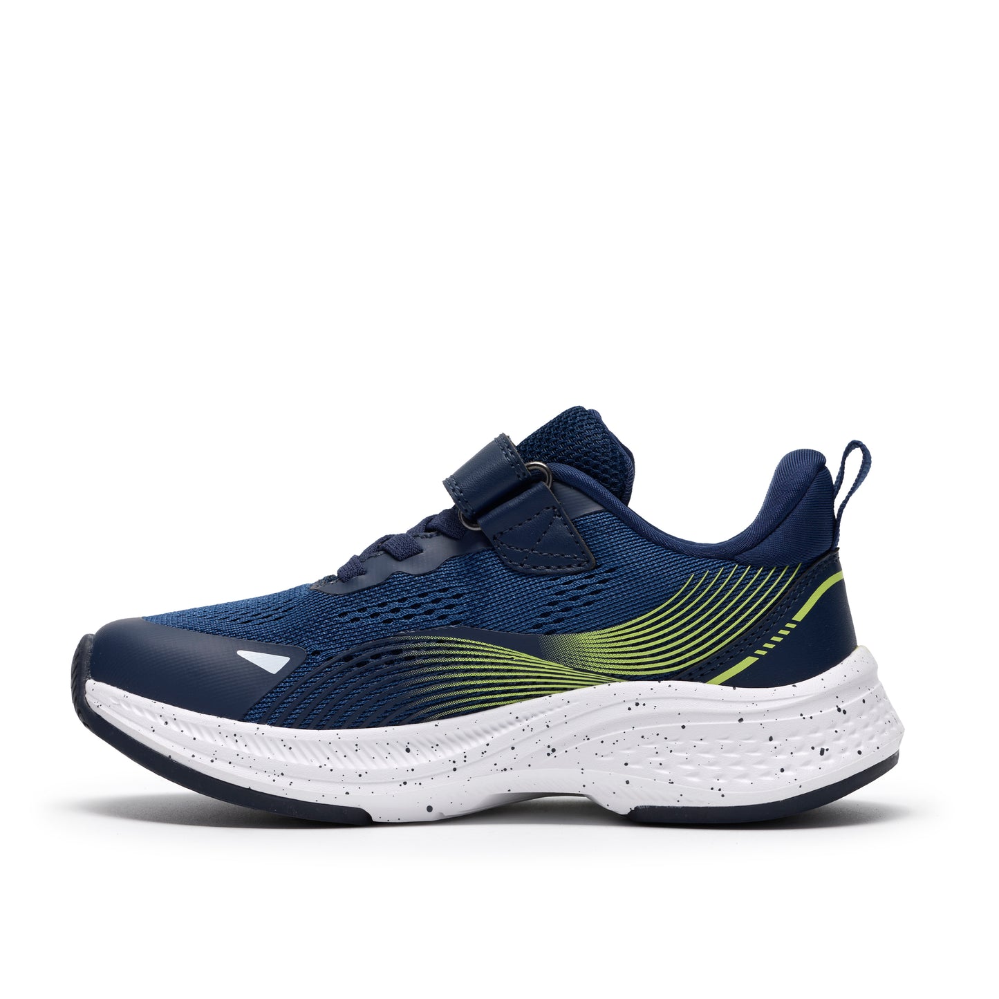 Clarks Lumen Hero K Boys Navy Sporty Trainer
