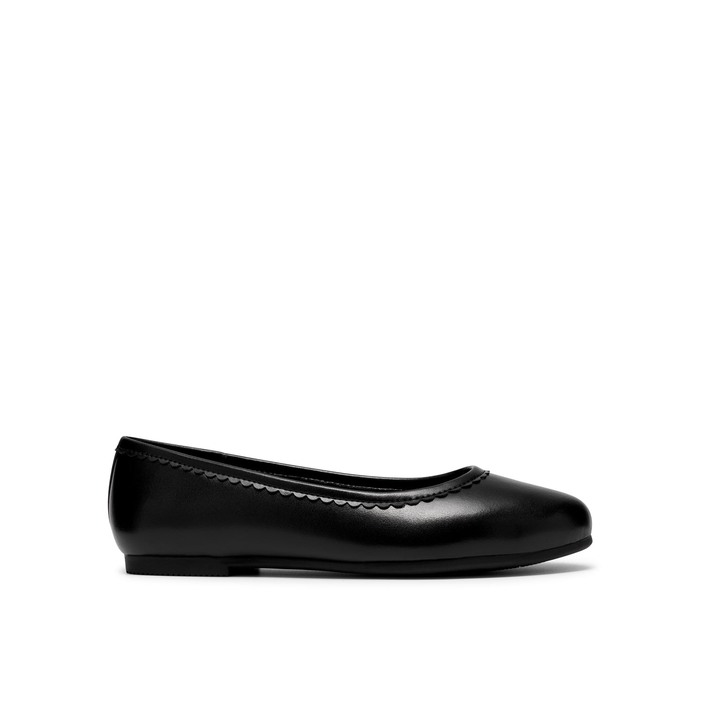 Clarks Porto Dress Girls Black Ballet Pump School Shoe