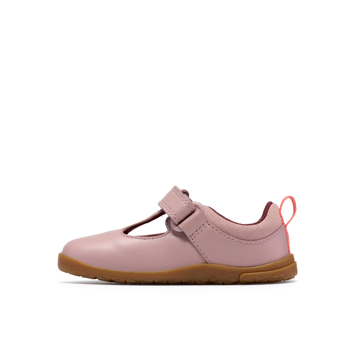 Clarks Harbour Hop T Girls Dusty Pink Barefoot Shoe