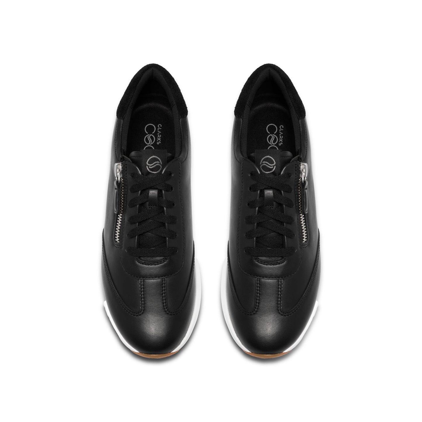 Clarks Code R Run Womens Black Trainer