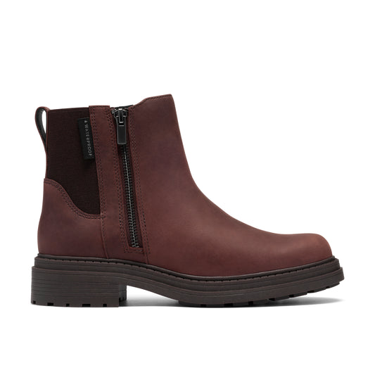 Clarks Orinoco 3 Zip Womens Dark Brown Waterproof Boot