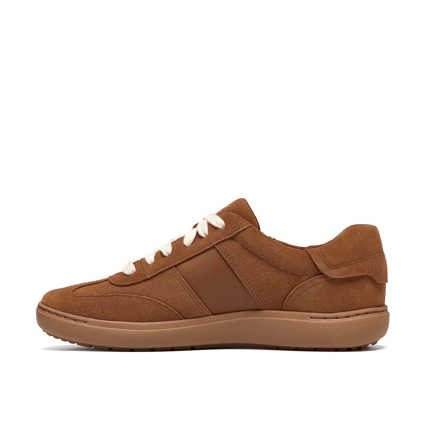 Clarks Nalle T-Toe Womens Tan Suede Trainer