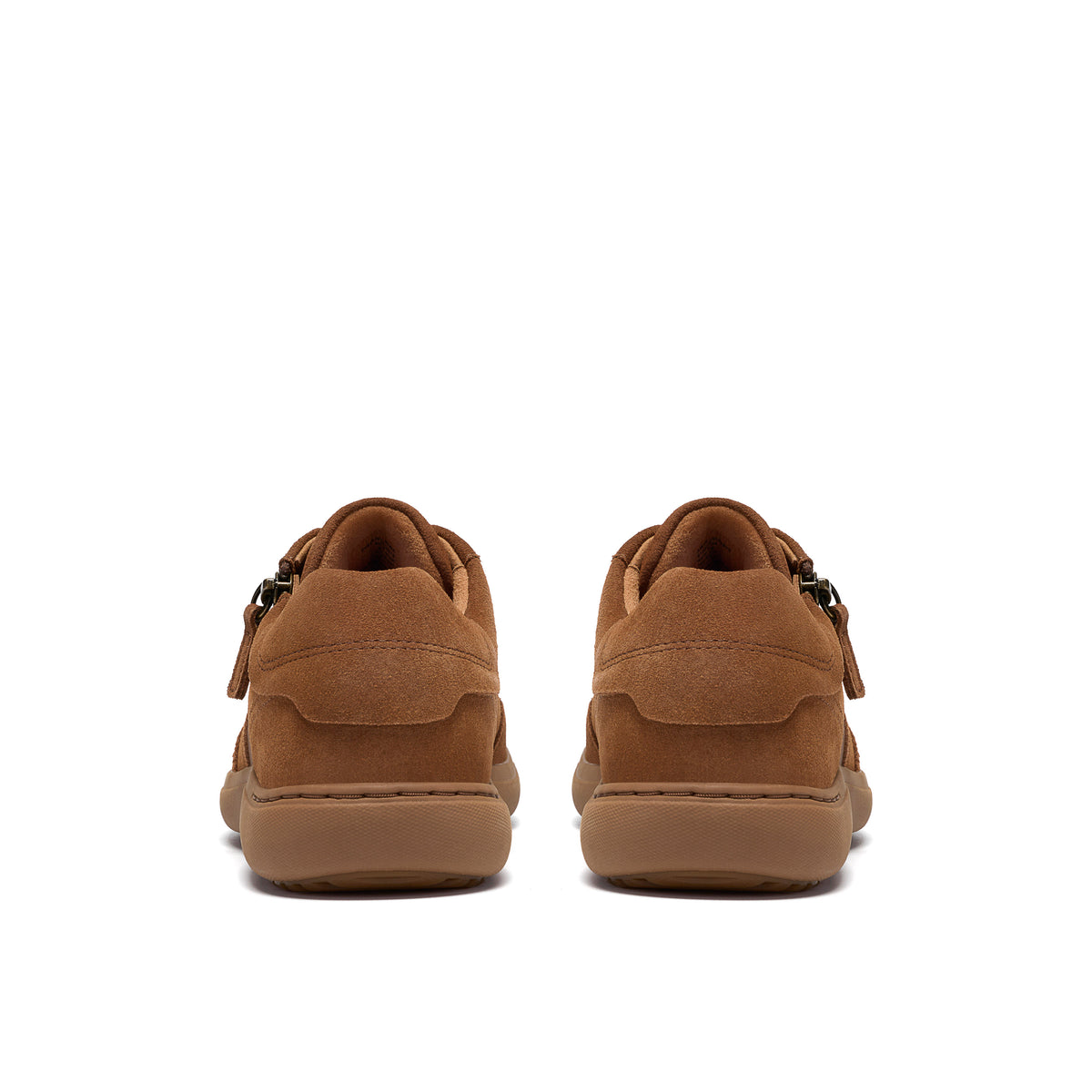 Clarks Nalle T-Toe Womens Tan Suede Trainer