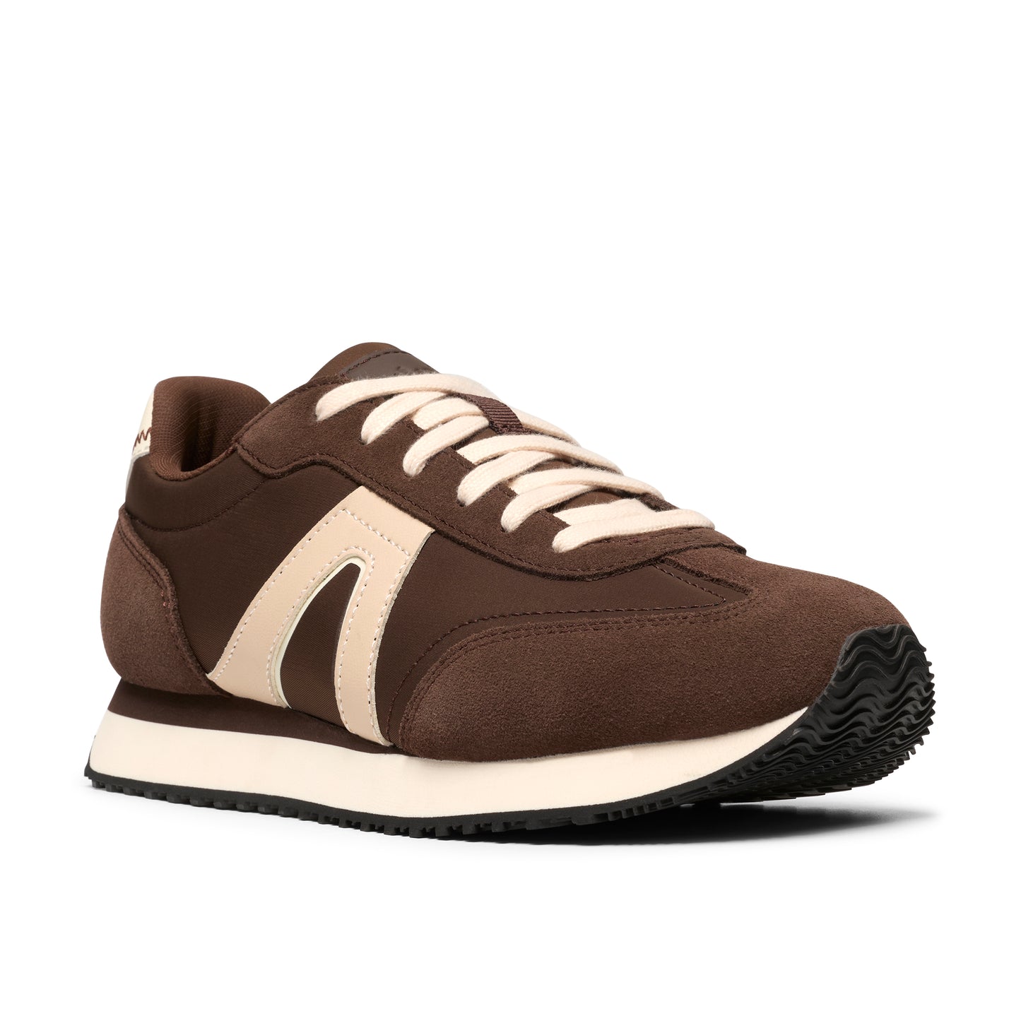 Clarks Calo Run Womens Brown Trainer