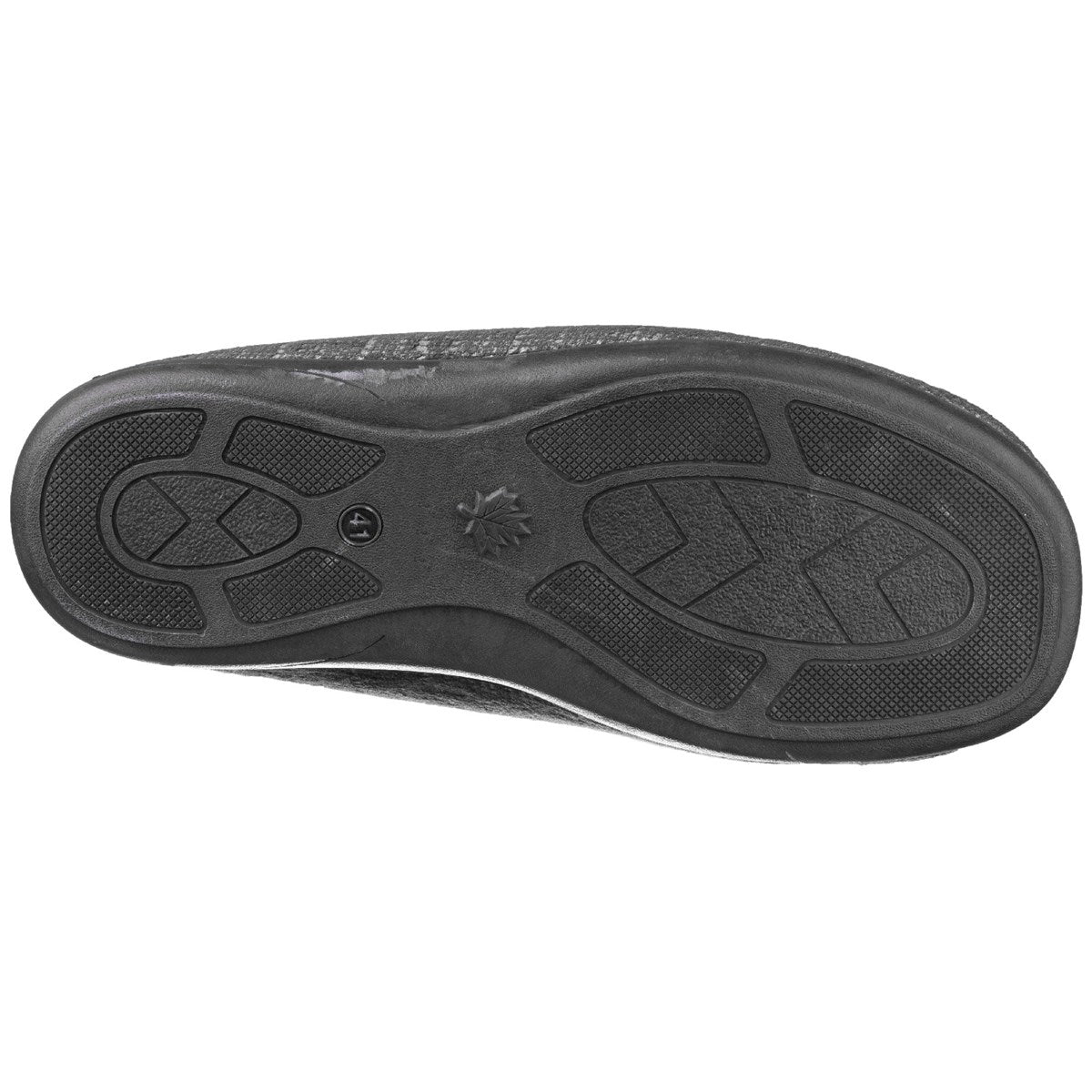 Cotswold Stanley Mens Black Loafer Slipper
