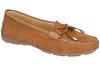 Hush Puppies Maggie Womens Tan Bow Loafer