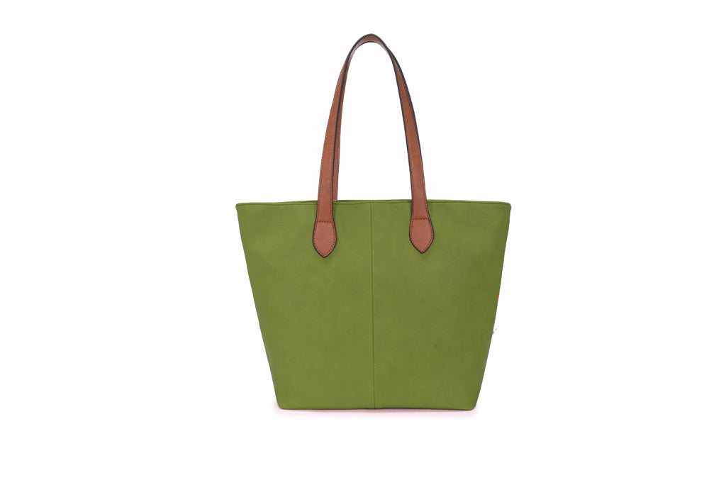 Long and Son 2881 Brown Handle Shopper Bag