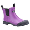 Cotswold Blenheim Womens Purple Wellington Ankle Boot