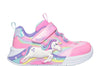 Skechers Unicorn Chaser Lights Girls Infants Pink Multi Trainer