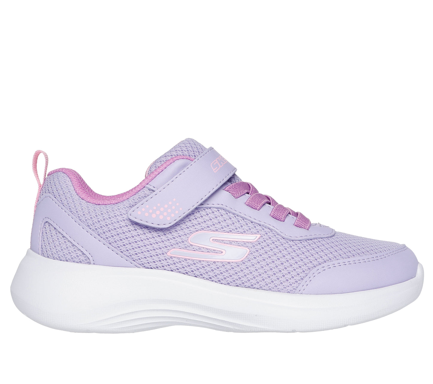 Skechers Selectors Reset Achieved Girls Lavender Trainer