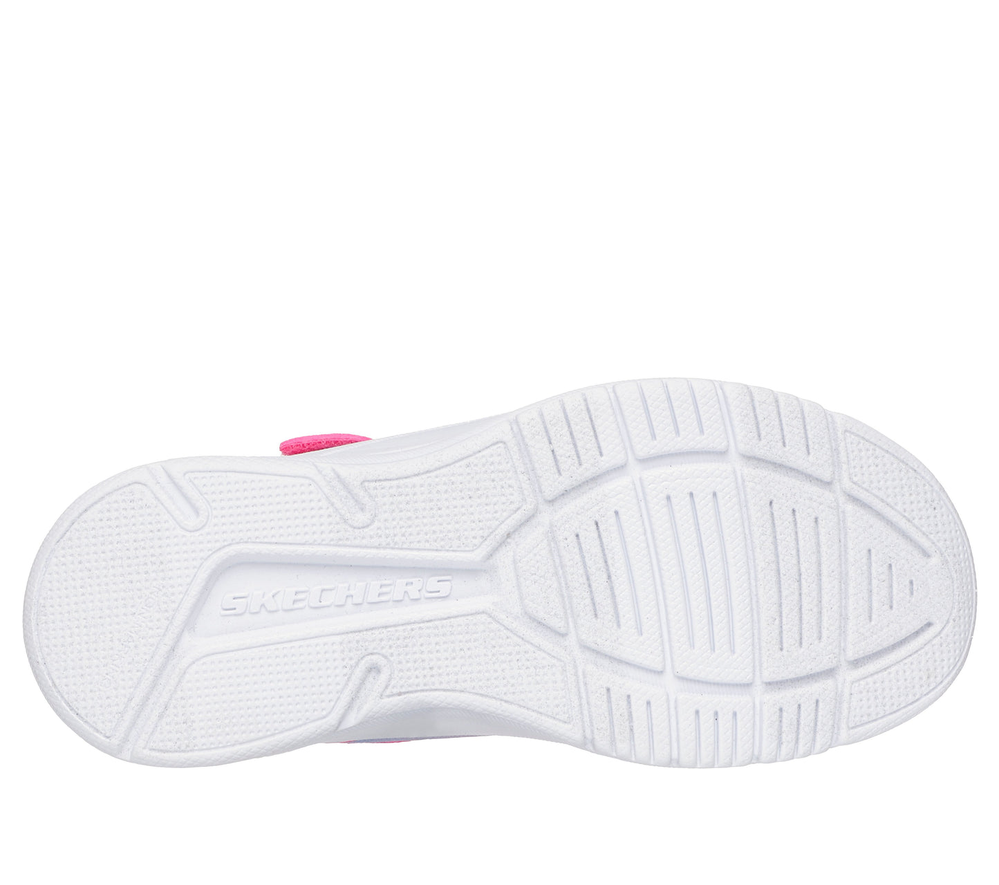 Skechers Microspec Advance Oasis Point Girls Hot Pink Multi Trainer