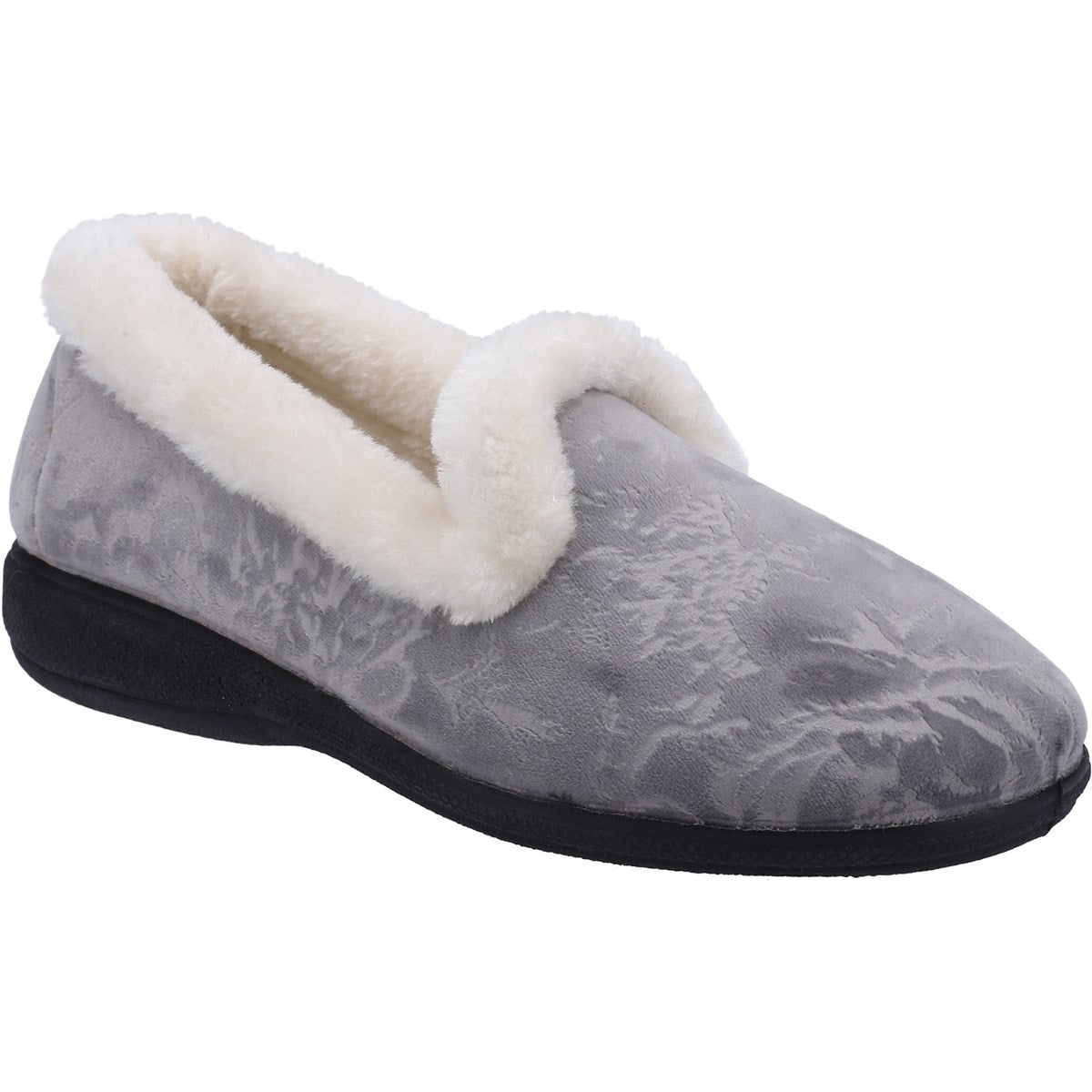Fleet & Foster Adelaide Womens Grey Slipper