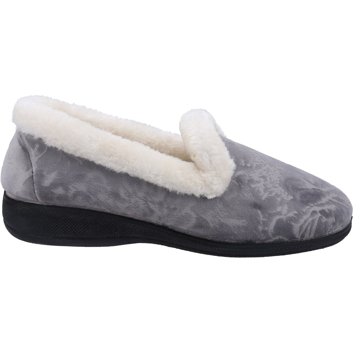 Fleet & Foster Adelaide Womens Grey Slipper