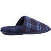 Fleet & Foster Rhys Mens Navy Mule Slipper