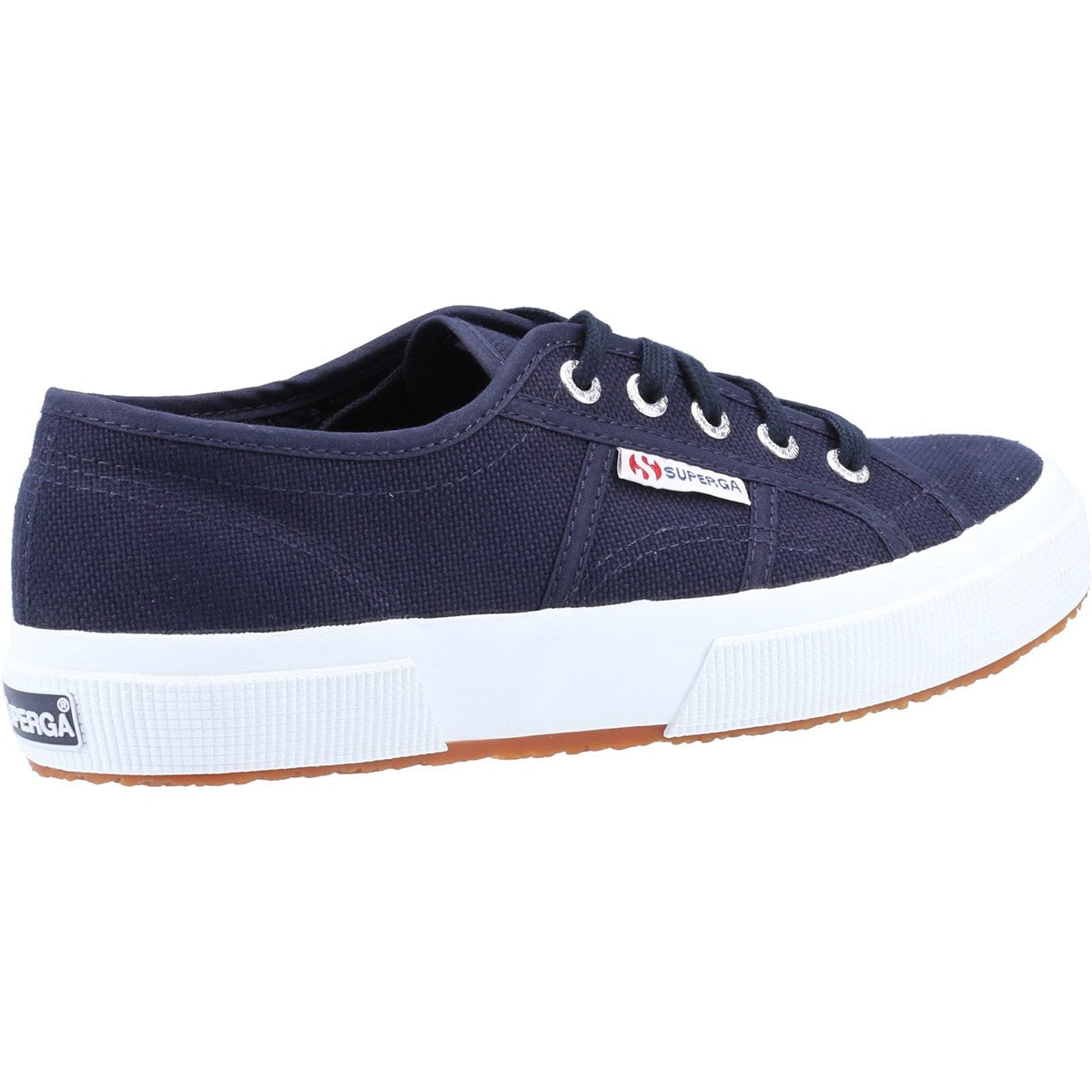 Superga 2750 Cotu Classic Womens Navy White Canvas Shoe