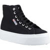 Superga 2708 Hi Top Womens Black Ankle Boot