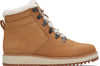 TOMS Mojave Womens Tan Warm Lined Boot