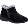 Fleet & Foster Perendale Womens Black Bootie Slipper