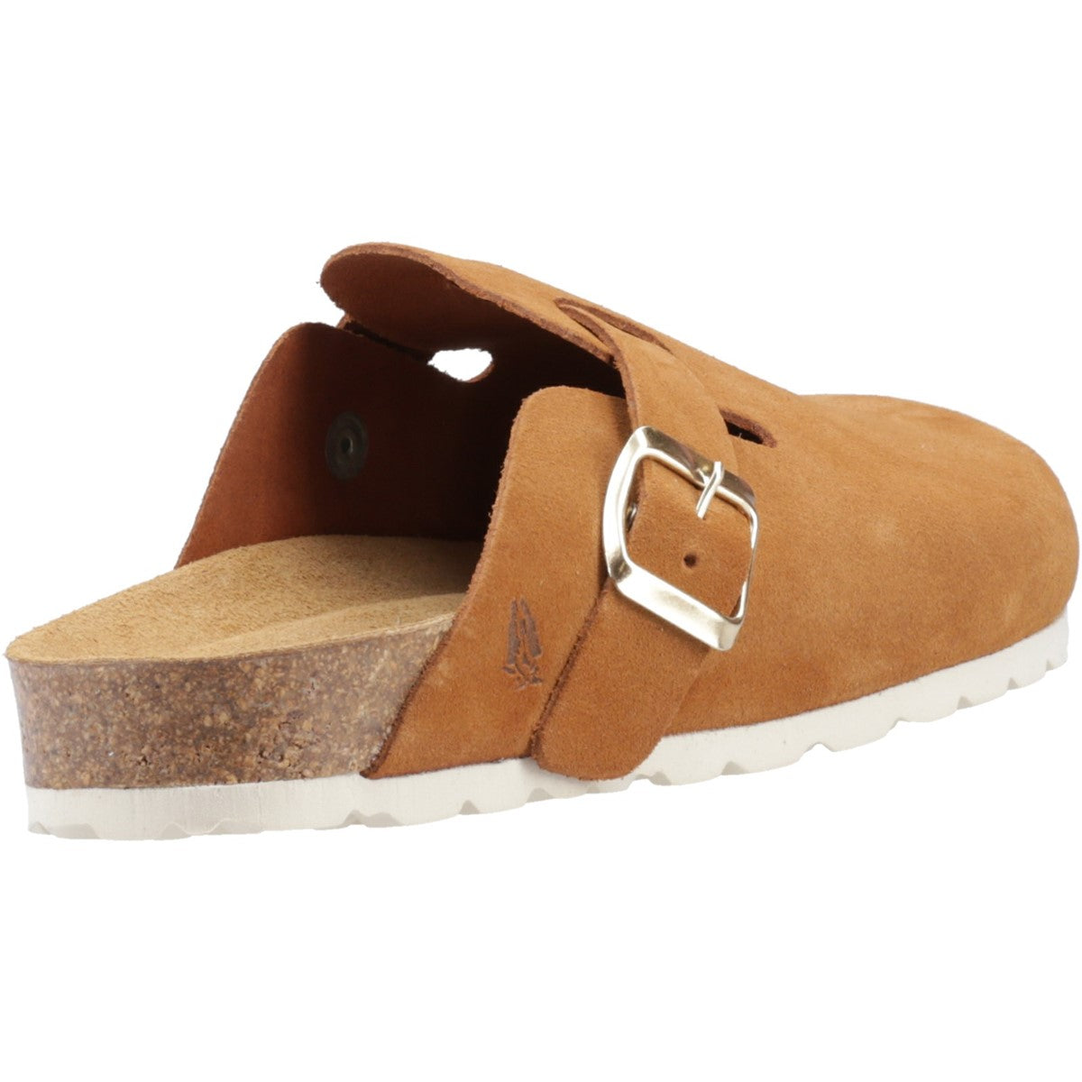 Hush Puppies Bailey Women Tan Suede Clog