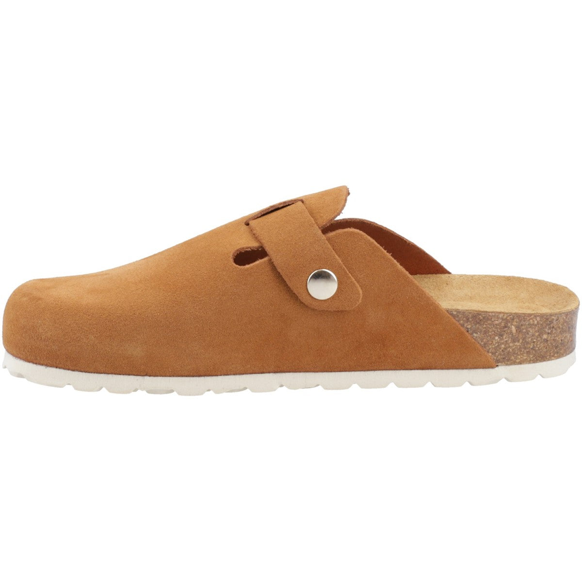 Hush Puppies Bailey Women Tan Suede Clog