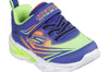 Skechers Flex Glow Ultra Boys Blue Multi Lights Infant Trainer