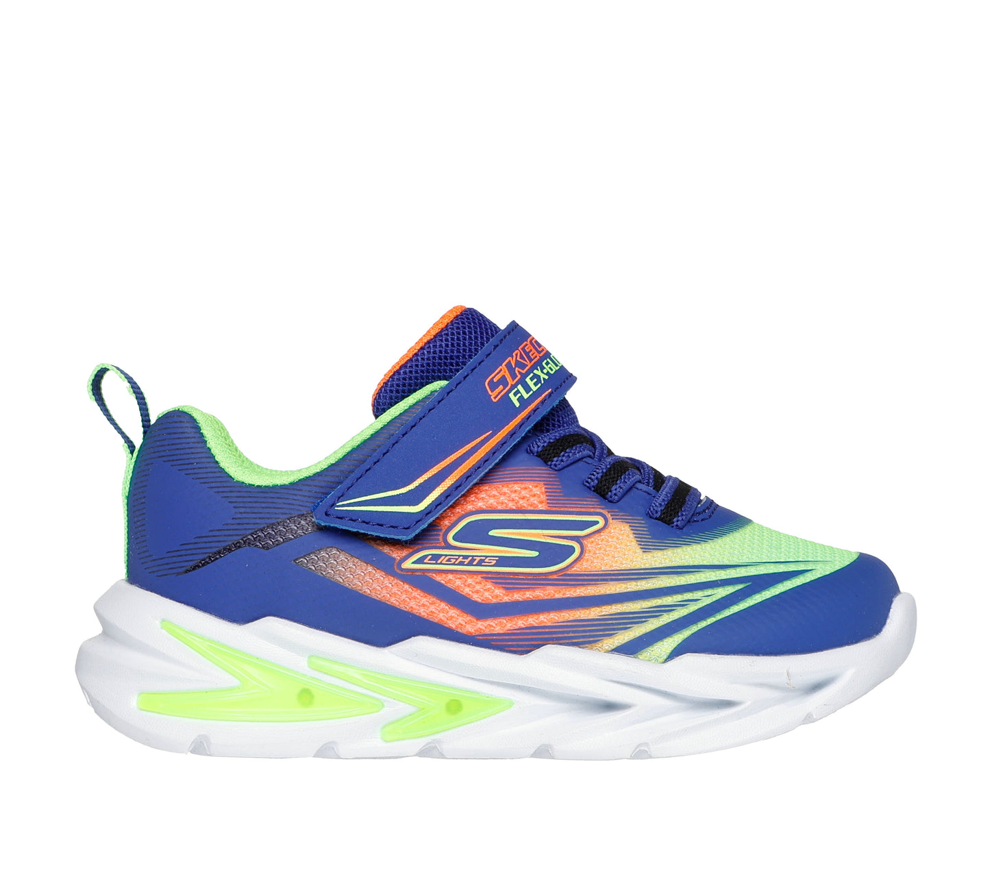 Skechers Flex Glow Ultra Lights Boys Blue Infants Trainer