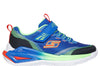 Skechers S Lights Trinamics Boys Blue Multi Light Up Trainer