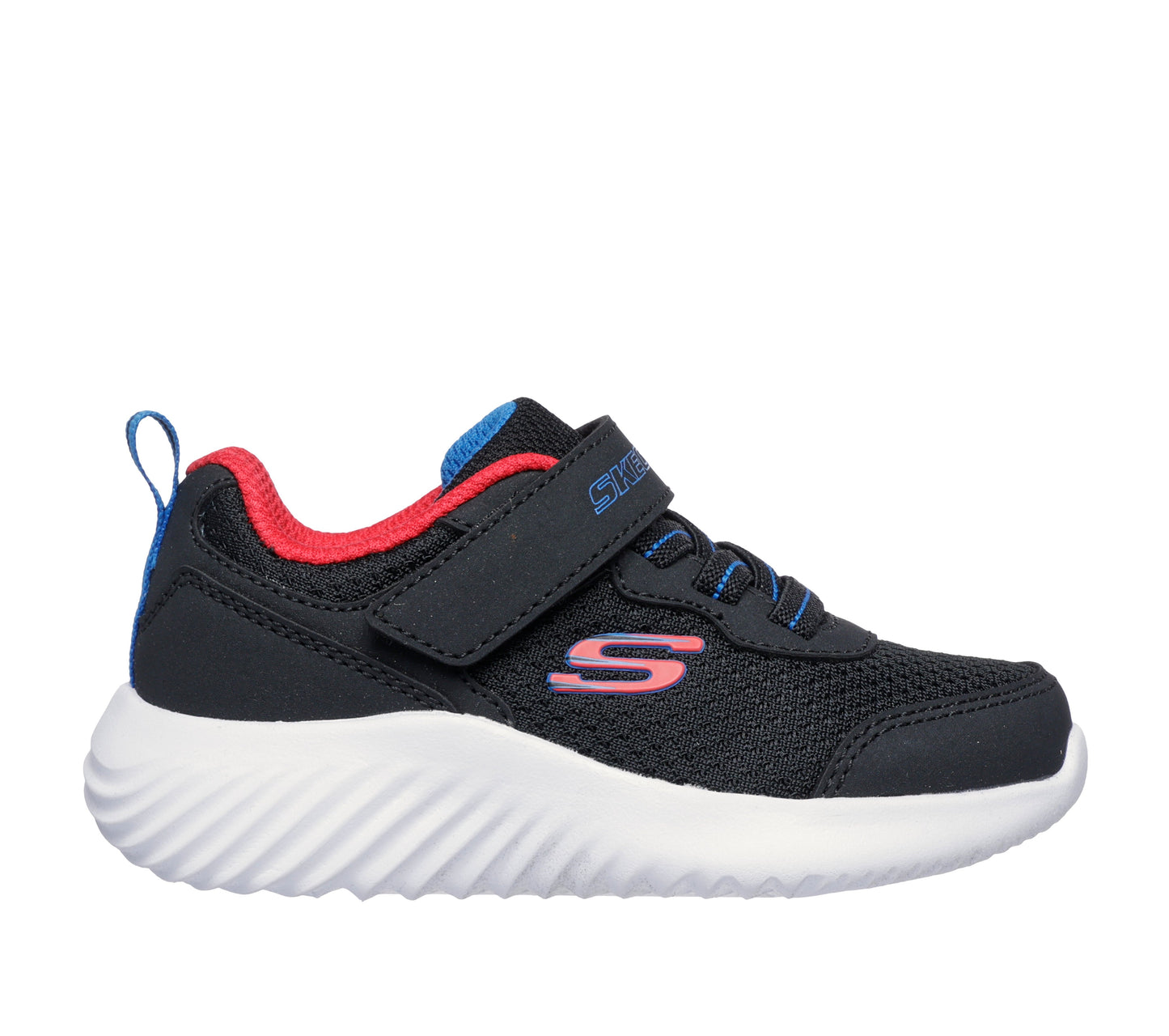 Skechers Bounder Techrox Boys Black Infants Trainer