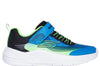 Skechers Microspec Advance Boys Blue Lime Trainer