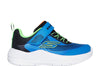 Skechers Microspec Advance Boys Blue Lime Infant Trainer