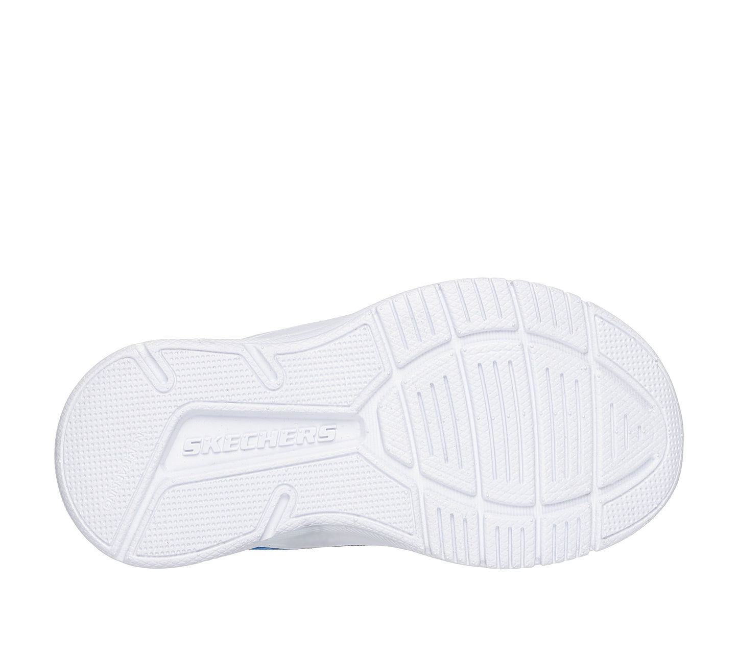 Skechers Microspec Advance Boys Blue Lime Infant Trainer