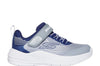 Skechers Microspec Advance Boys Navy Light Grey Infant Trainer