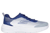 Skechers Microspec Advance Reconix Boys Navy Light Grey Trainer