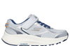 Skechers Go Run Consistent Level Boys Silver Navy Trainer