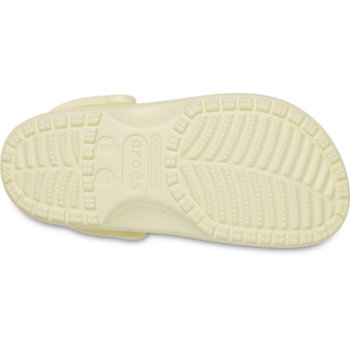 Crocs Classic Clog Womens Yellow Light Clog