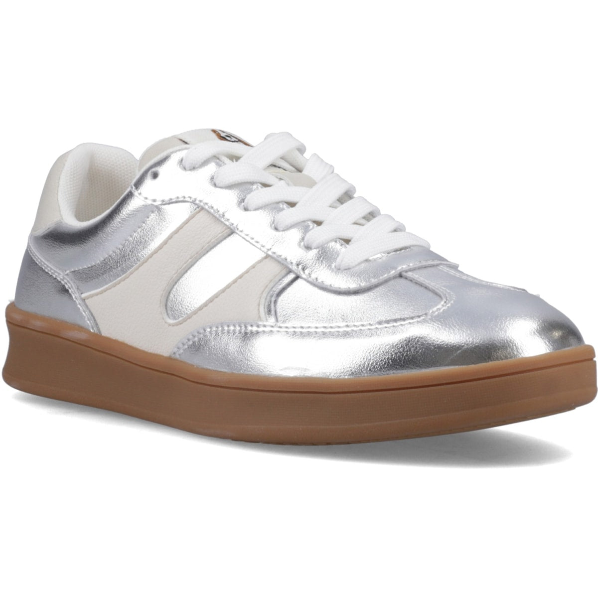 Hush Puppies Maura Womens Silver Trainer
