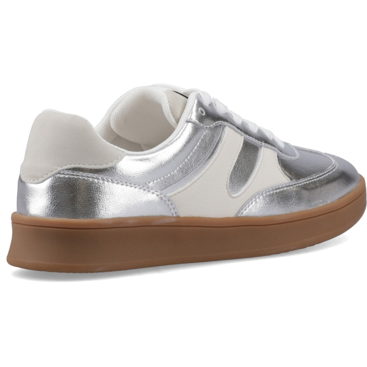 Hush Puppies Maura Womens Silver Trainer