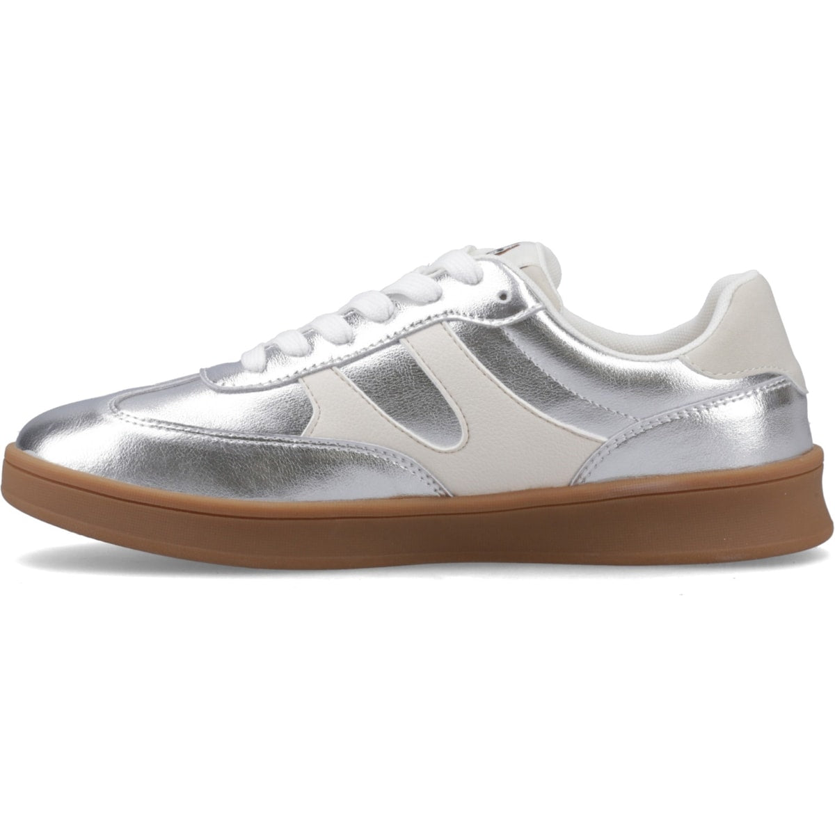Hush Puppies Maura Womens Silver Trainer