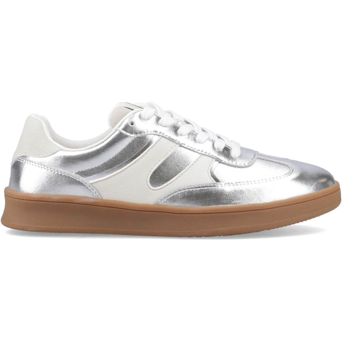 Hush Puppies Maura Womens Silver Trainer