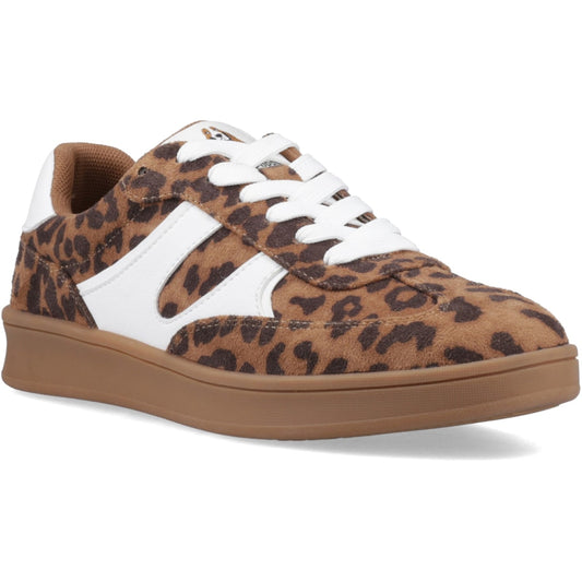 Hush Puppies Maura Womens Leopard Trainer