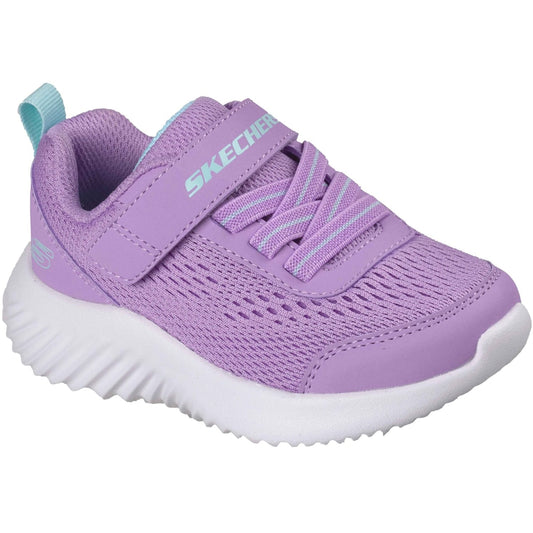 Skechers Bounder Girls Infants Lavender Trainer