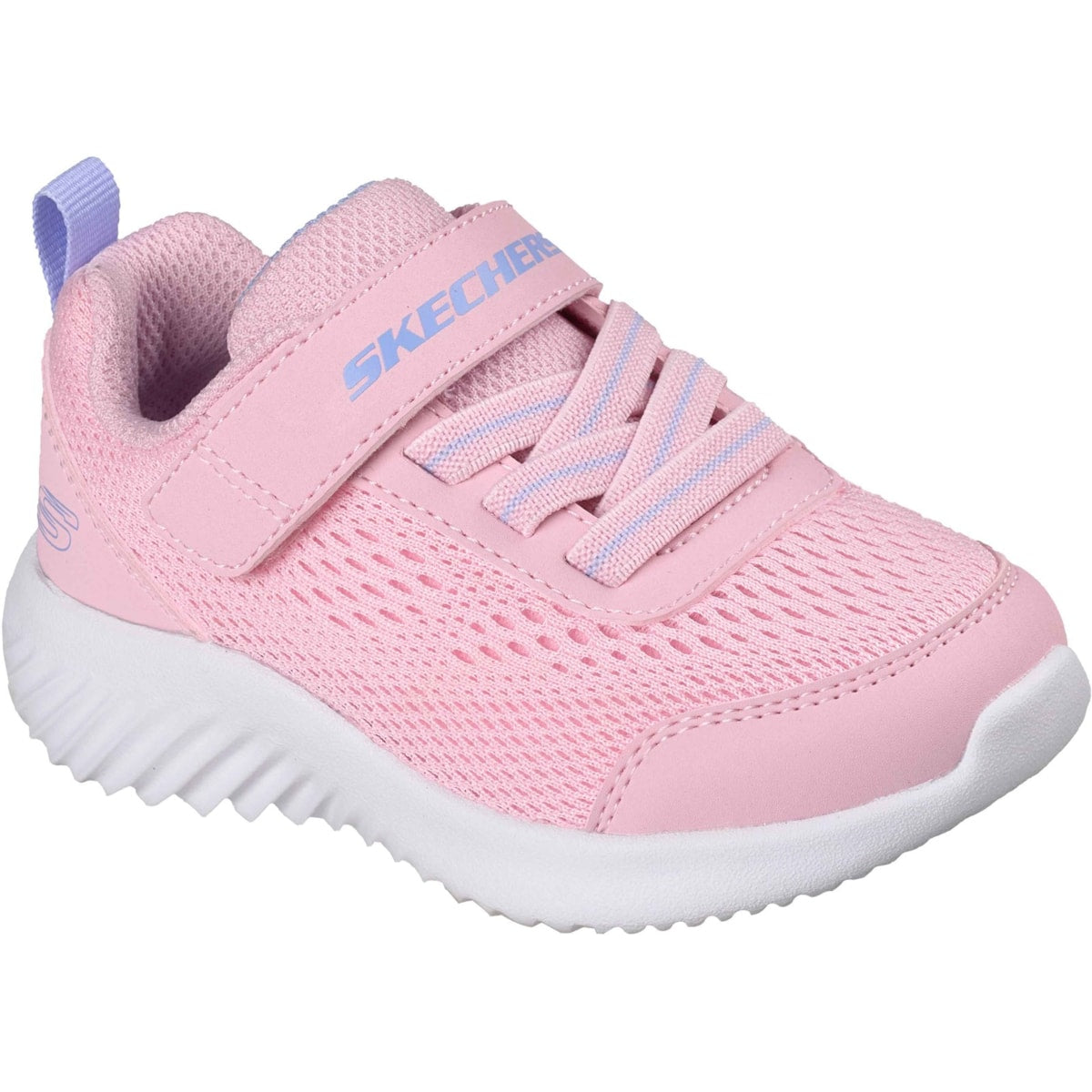 Skechers Bounder Girls Infants Light Pink Trainer